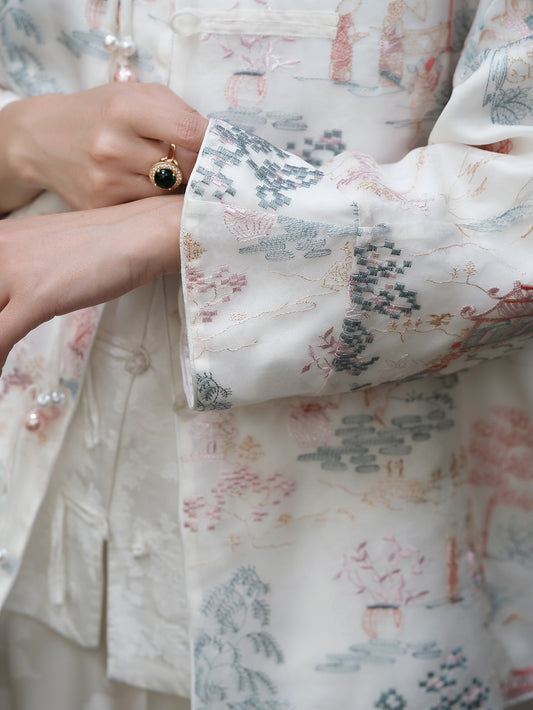 Ruyi Reversible Embroidery Coat
