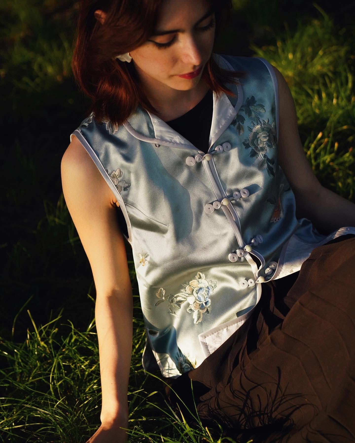 Embroidered Vest