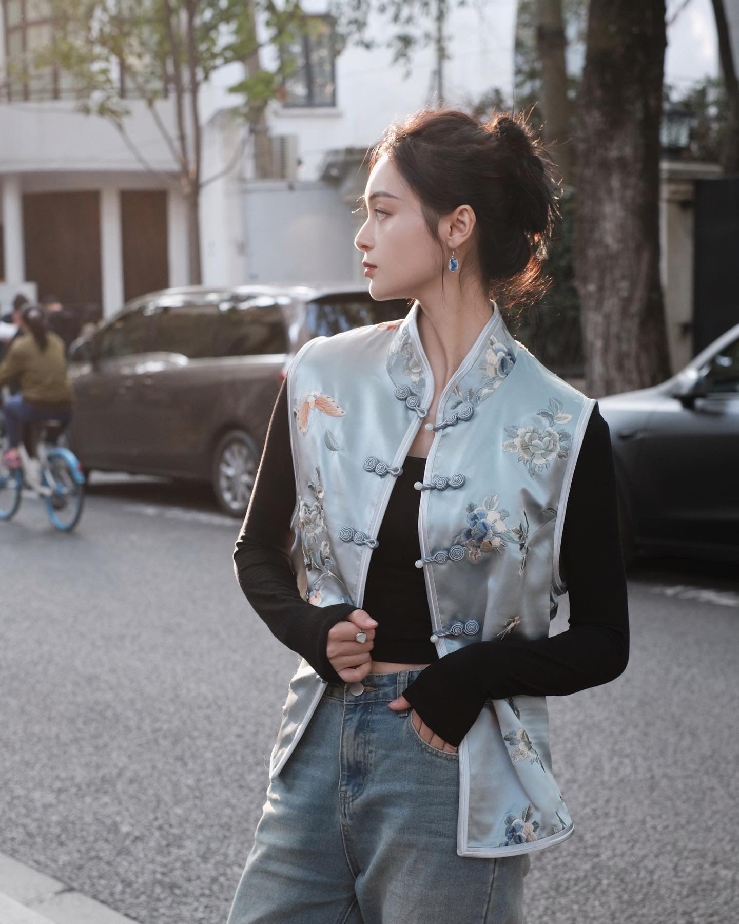 Embroidered Vest