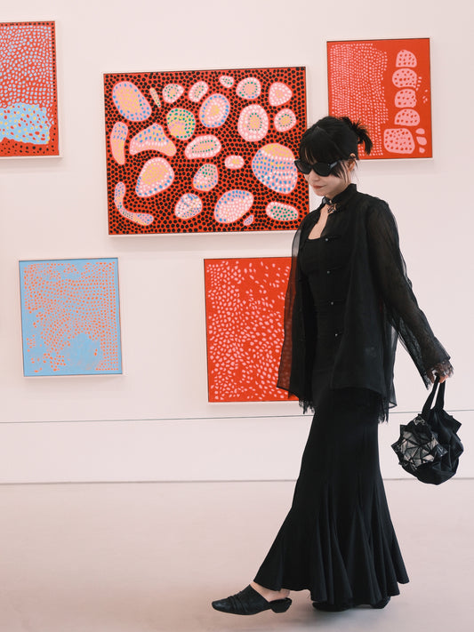 Black Lace Double Layer Jacket