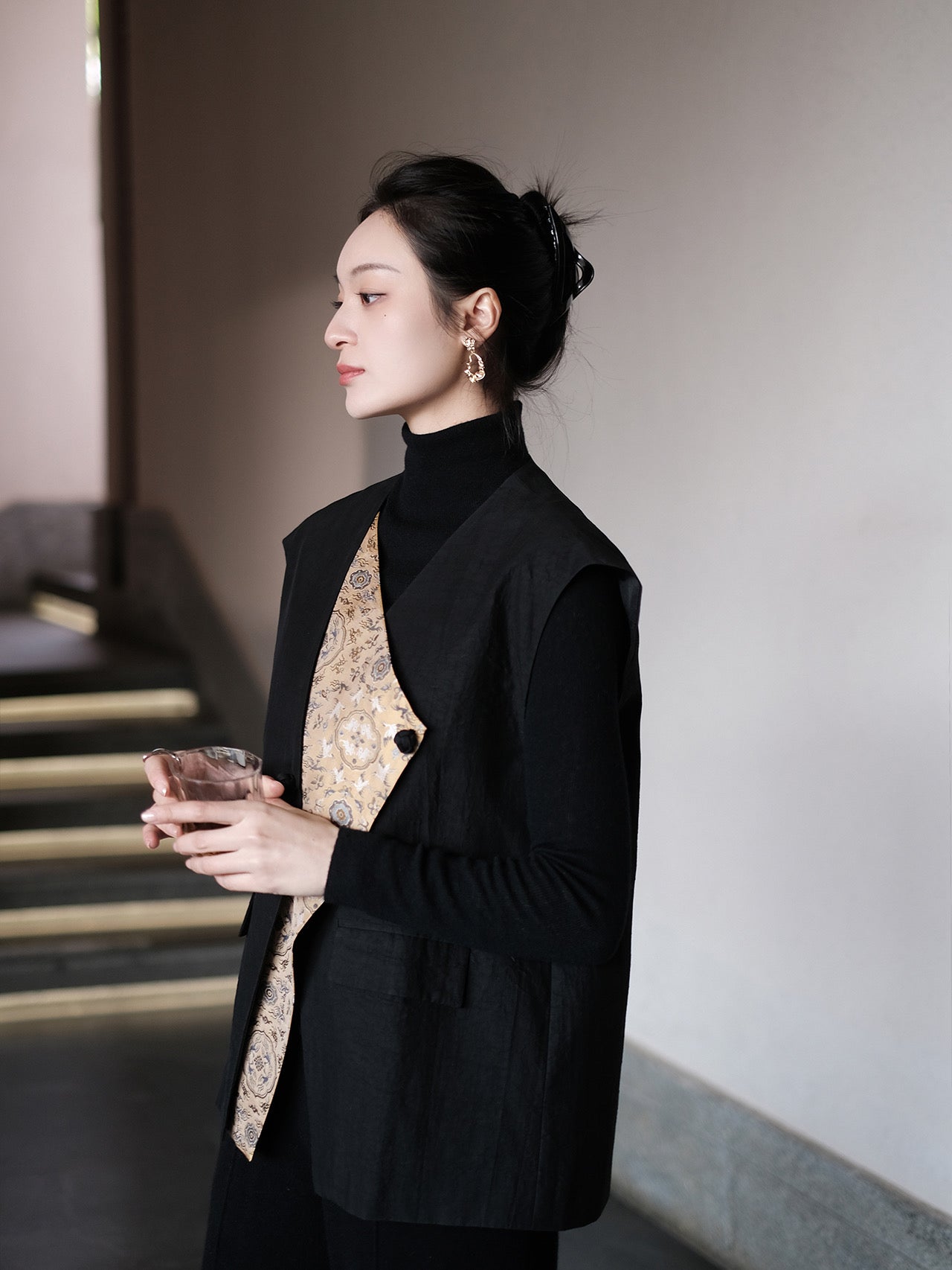 Xiangyun gauze vest