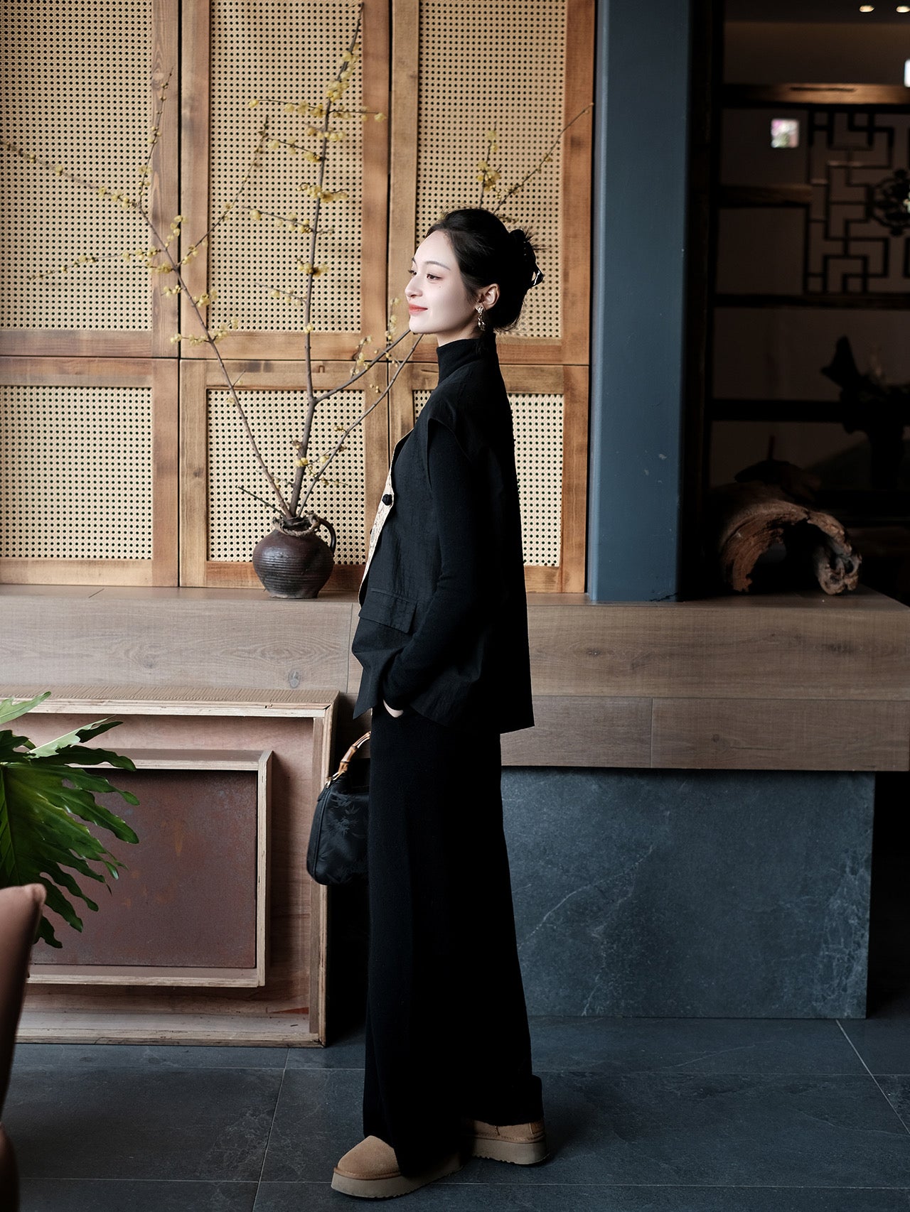 Xiangyun gauze vest