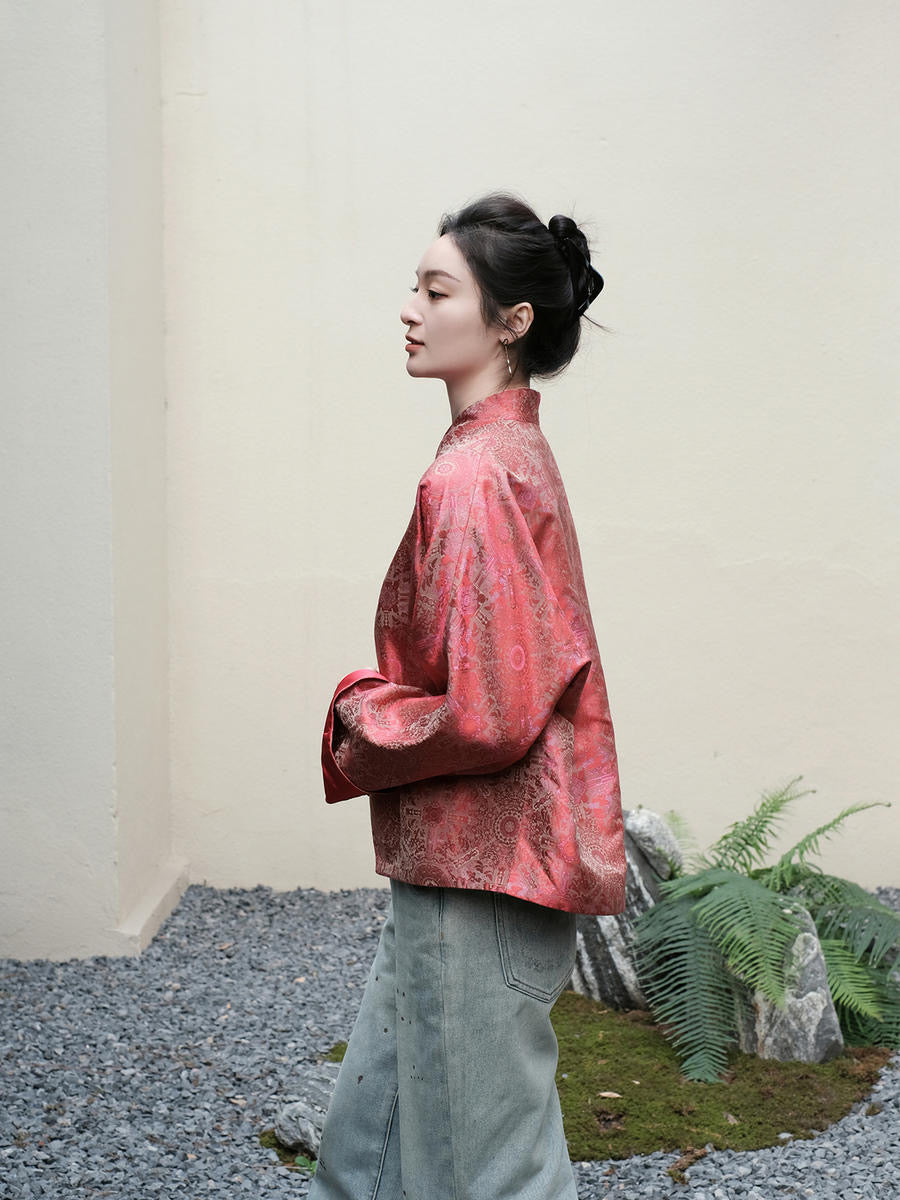 Song Brocade Cross Jacket