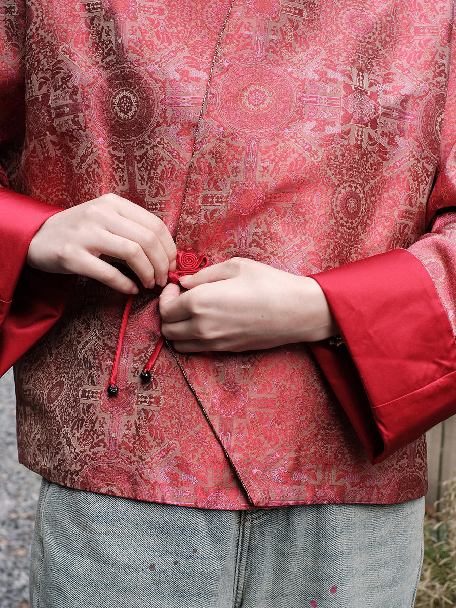 Song Brocade Cross Jacket